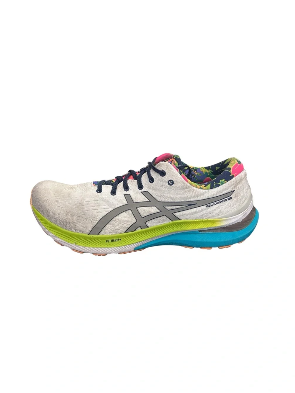 ASICS Men’s Gel Kayano 29 1011B628 Gray Blue Running Shoes US 13